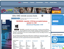 Tablet Screenshot of dir.uvnc.com