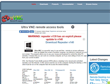 Tablet Screenshot of download.uvnc.net